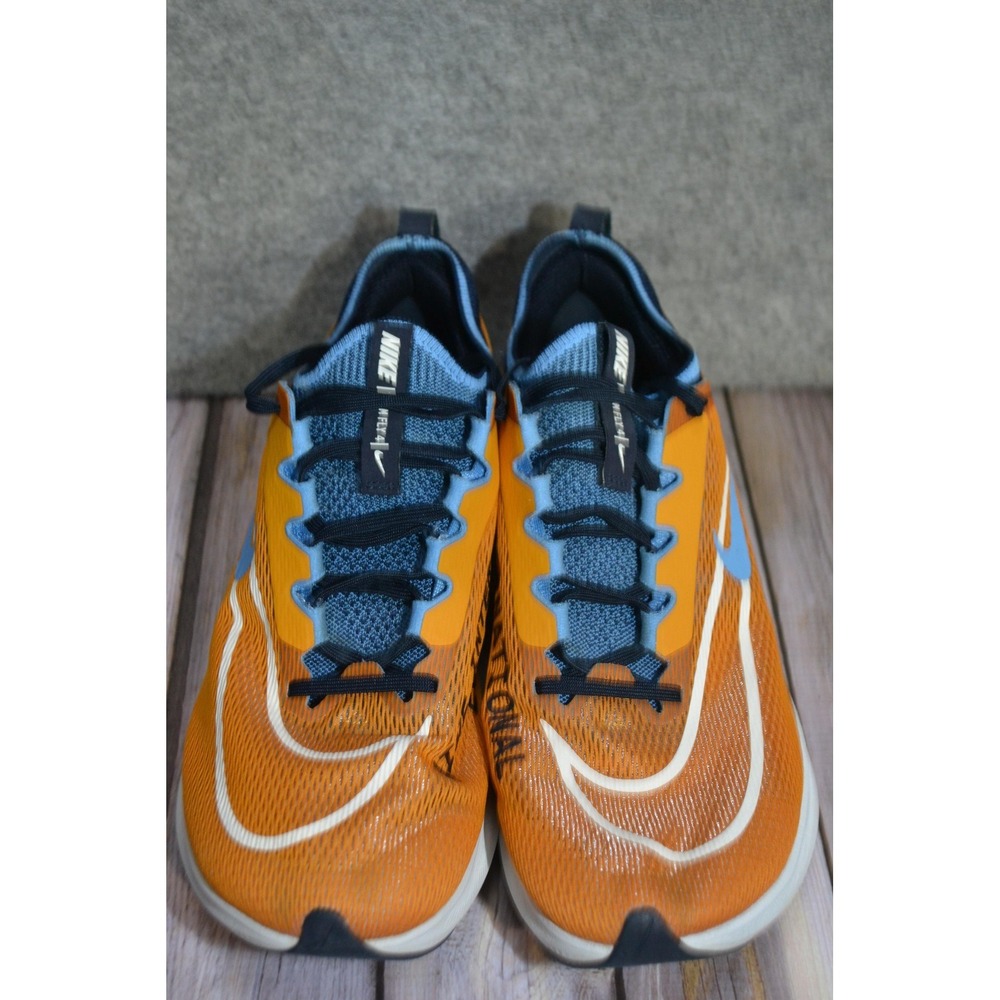 Nike Flyknit International Shoes Mens 11 Orange Low‎ Running Sneakers do9583-700 - Picture 3 of 15